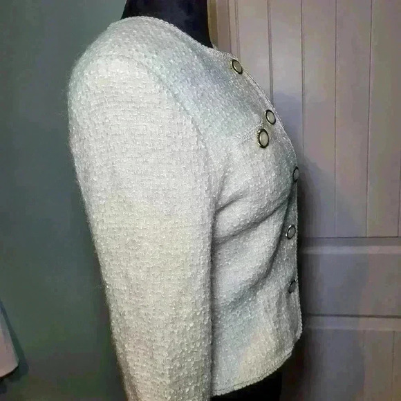 Vintage meeting street jacket Size 14p with shoulder pads. - Picture 5 of 9